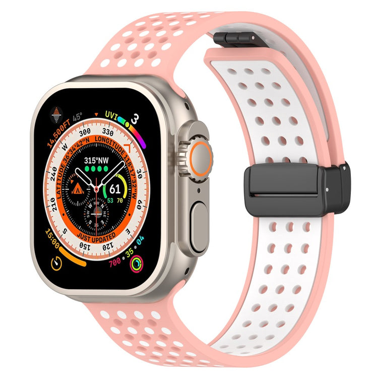 Meget Fantastisk Silikone Universal Rem passer til Apple Smartwatch - Pink#serie_4