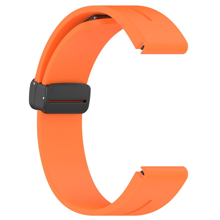 Fremragende Silikone Universal Rem passer til Smartwatch - Orange#serie_4