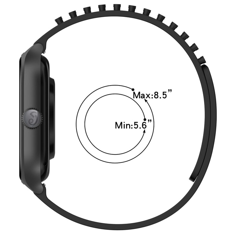 Fremragende Silikone Universal Rem passer til Smartwatch - Hvid#serie_1