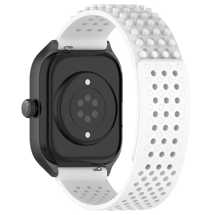 Huawei Watch GT 4 / 3 / 2 46mm Silicone Watch Strap 22mm Breathable Quick Release Watch Band - White#serie_3