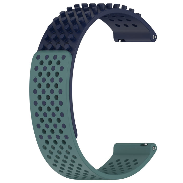Fremragende Silikone Universal Rem passer til Smartwatch - Grøn#serie_7