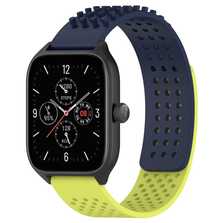 Fremragende Silikone Universal Rem passer til Smartwatch - Grøn#serie_8