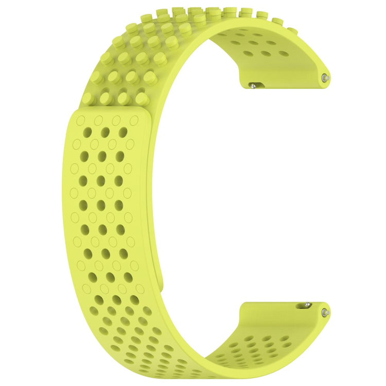 Fremragende Silikone Universal Rem passer til Smartwatch - Grøn#serie_13