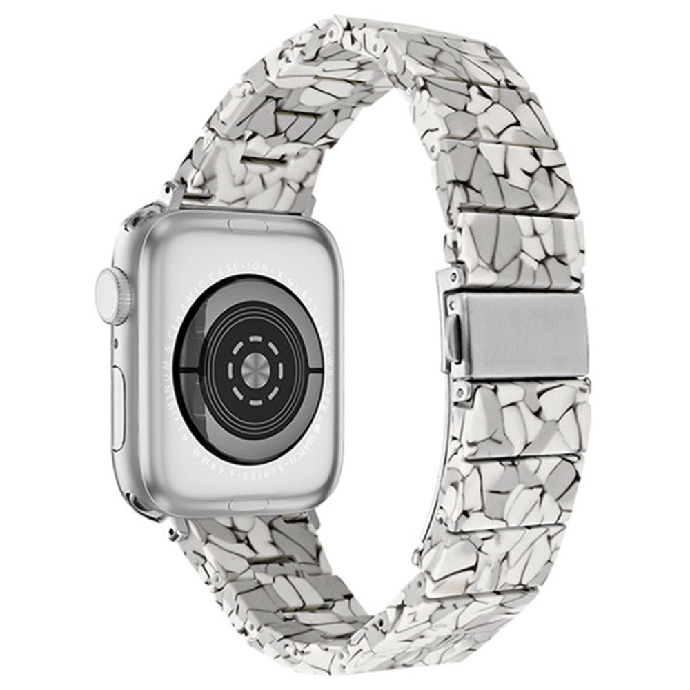 Mega Elegant Silikone Universal Rem passer til Apple Smartwatch - Sølv#serie_3