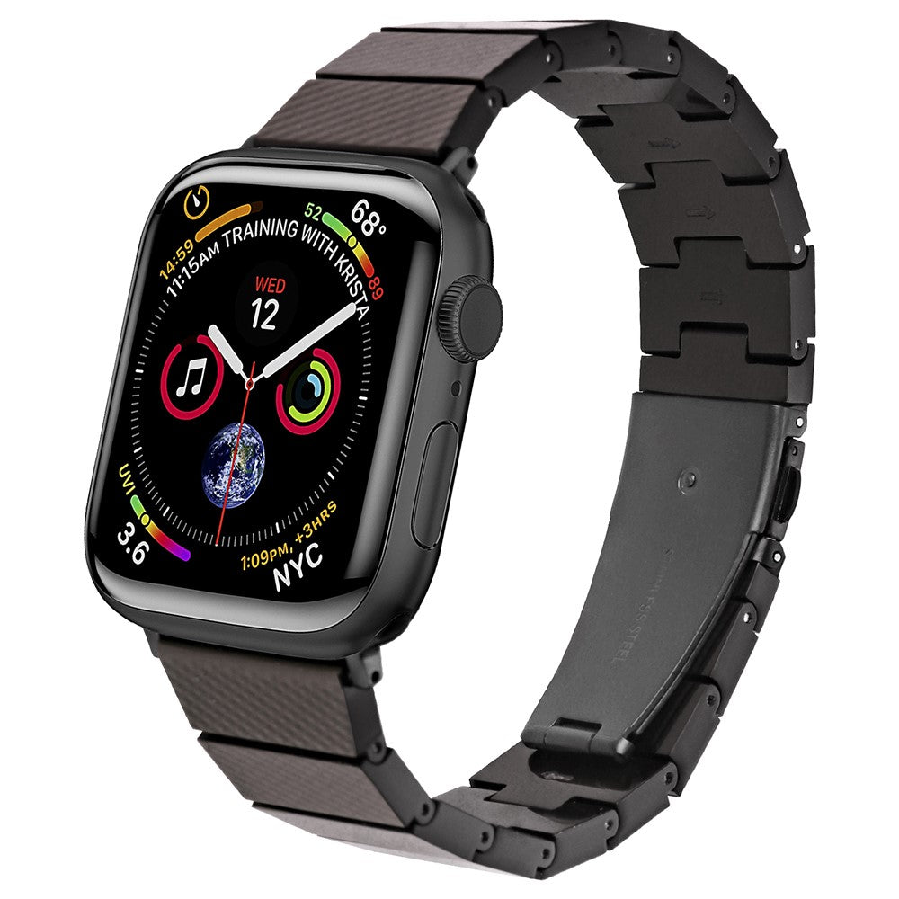 Resin Watchband Apple Watch Ultra 2 Ultra 49mm / 45mm / 44mm / 42mm Wrist Strap - Coffee Carbon Fiber#serie_11
