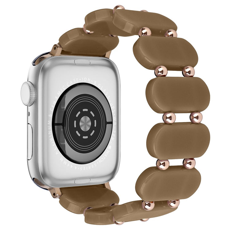 Sejt Silikone Universal Rem passer til Apple Smartwatch - Brun#serie_7