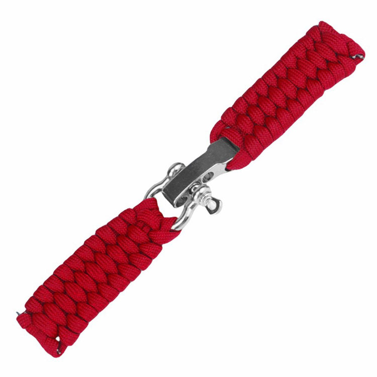 Huawei Watch GT4 46mm / Samsung Galaxy Watch3 45mm Watch Strap 22mm Braided Rope Wrist Band - Red#serie_5