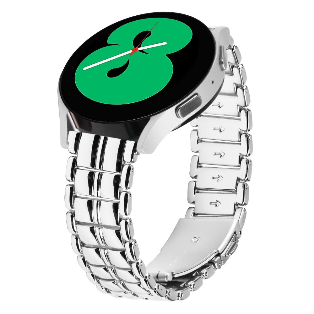 Holdbart Metal Universal Rem passer til Samsung Smartwatch - Sølv#serie_4