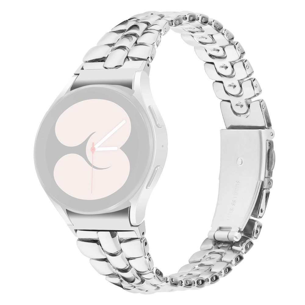 Rigtigt Godt Metal Universal Rem passer til Samsung Smartwatch - Sølv#serie_1