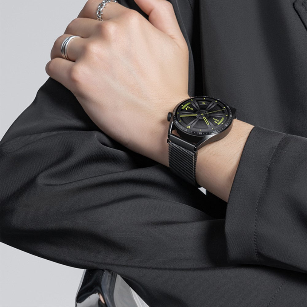 Meget Godt Metal Universal Rem passer til Smartwatch - Sølv#serie_7