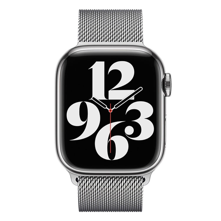 KALEBOL KLB-ML-001 Apple Watch Series 41mm / 40mm / 38mm Milanese Metal Watch Band - Silver#serie_15