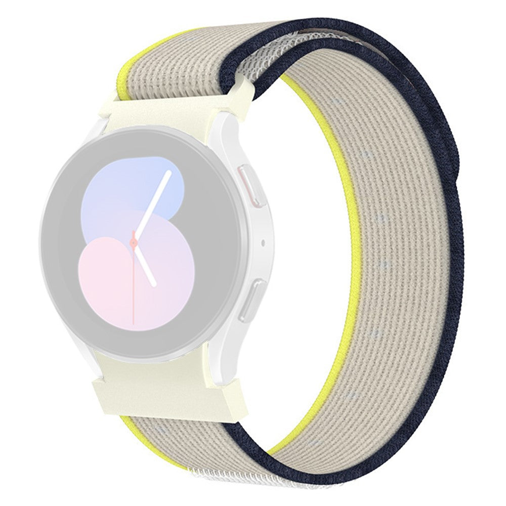 Vildt Holdbart Nylon Universal Rem passer til Samsung Smartwatch - Sølv#serie_7