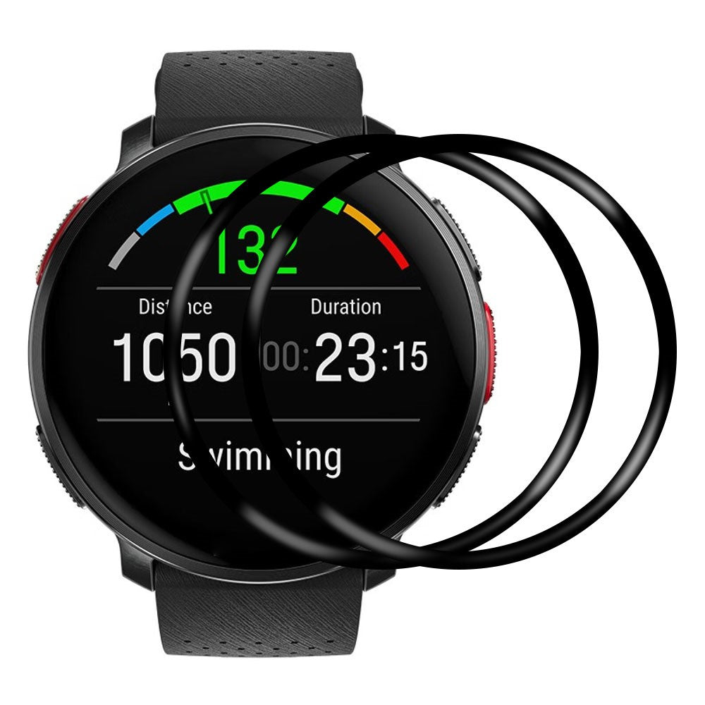 2Pcs / Pack For Polar Vantage V3 Plastic Screen Protector High Transparency Watch Screen Film#serie_1