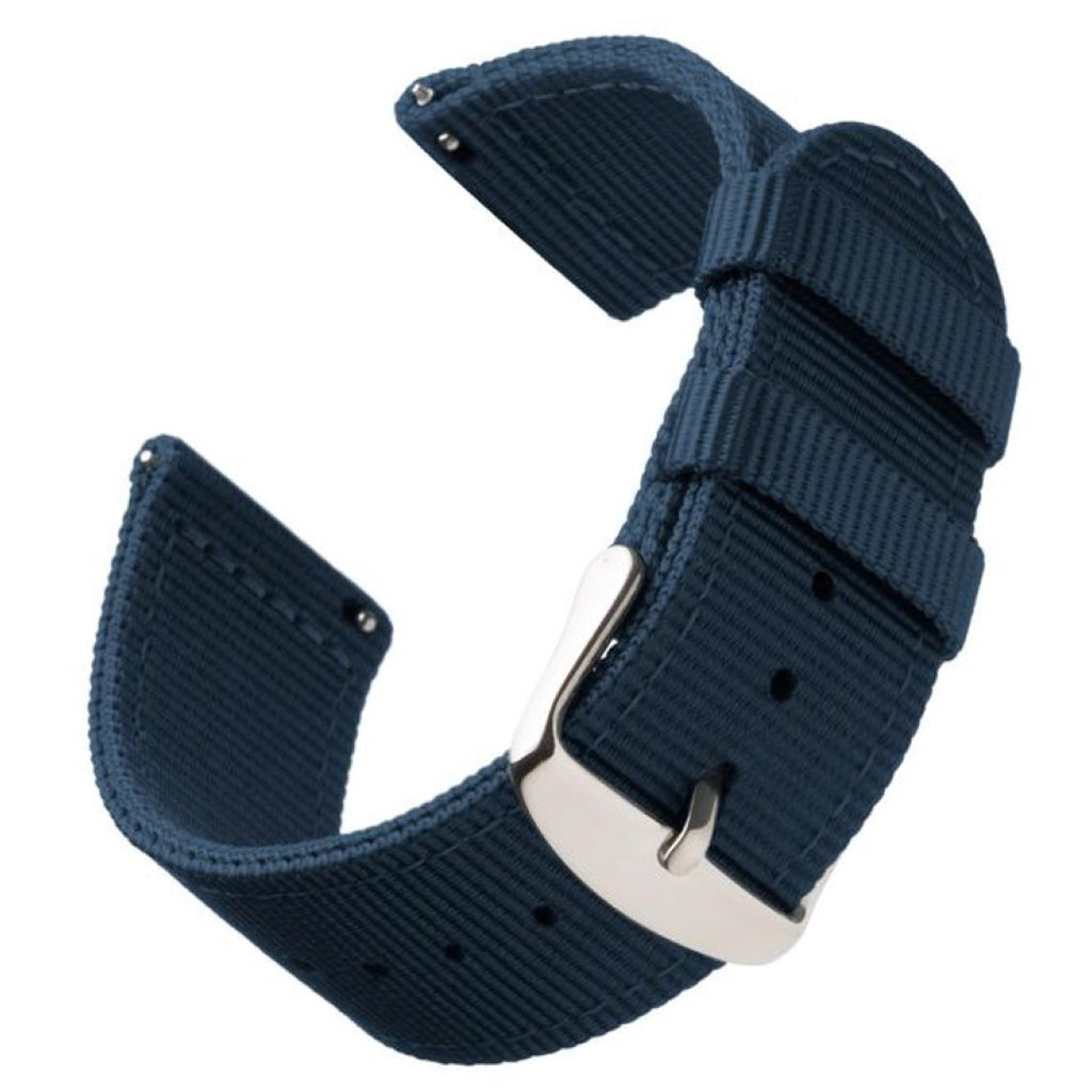 Helt vildt cool Withings Steel HR (36mm) Nylon Rem - Blå#serie_b004