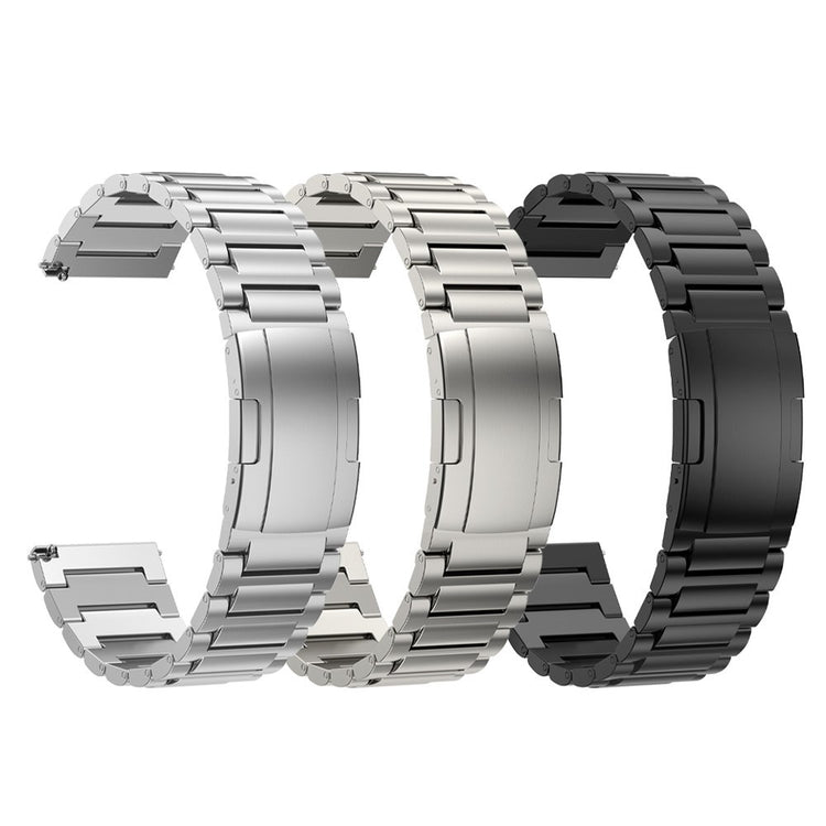 Skøn Metal Universal Rem passer til Smartwatch - Sølv#serie_2
