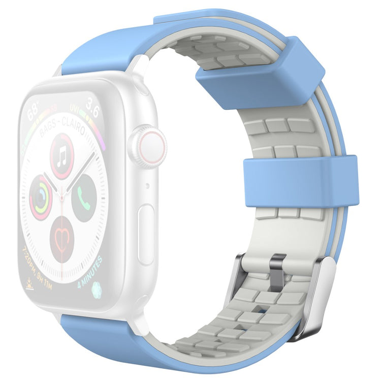 Vildt Godt Silikone Universal Rem passer til Apple Smartwatch - Blå#serie_5