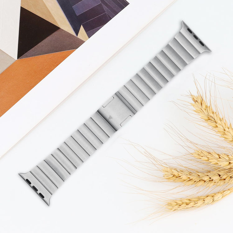 Supercool Metal Universal Rem passer til Apple Smartwatch - Sølv#serie_2