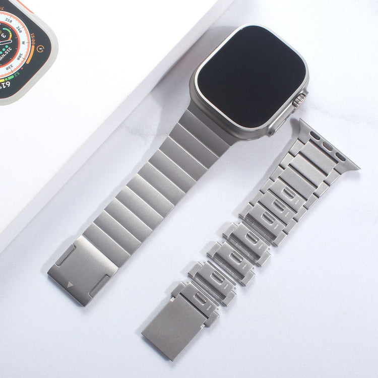 Supercool Metal Universal Rem passer til Apple Smartwatch - Sølv#serie_2