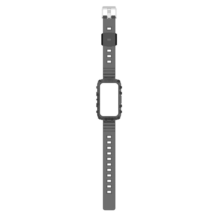 Tidsløst Silikone Universal Rem passer til Smartwatch - Sort#serie_4