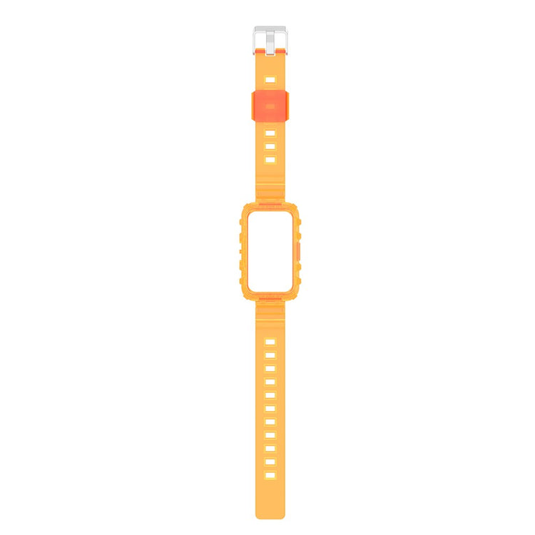 Tidsløst Silikone Universal Rem passer til Smartwatch - Orange#serie_5