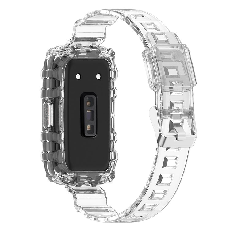 Tidsløst Silikone Universal Rem passer til Smartwatch - Gennemsigtig#serie_6