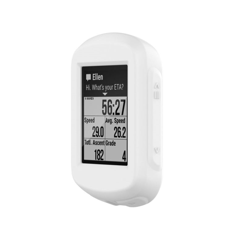 Mega Fed Garmin Edge 830 Silikone Cover - Hvid#serie_1