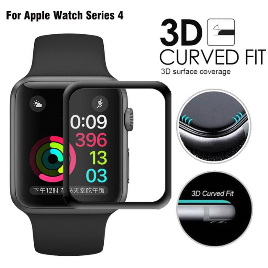 Apple Watch Series 4 44mm / Apple Watch 44mm Hærdet Glas Skærmbeskytter - Gennemsigtig#serie_208
