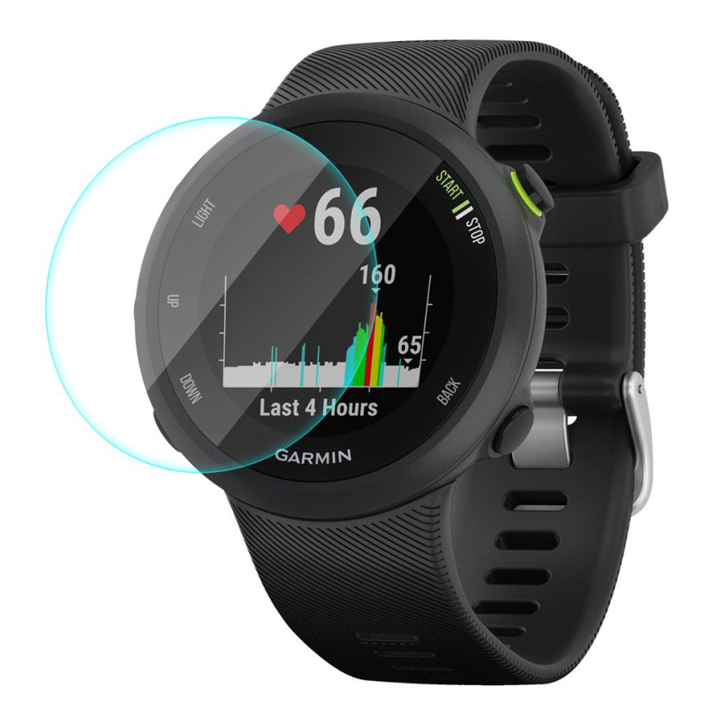 Garmin Forerunner 45 / Garmin Forerunner 45S Hærdet Glas  9H Skærmbeskytter - Gennemsigtig#serie_9