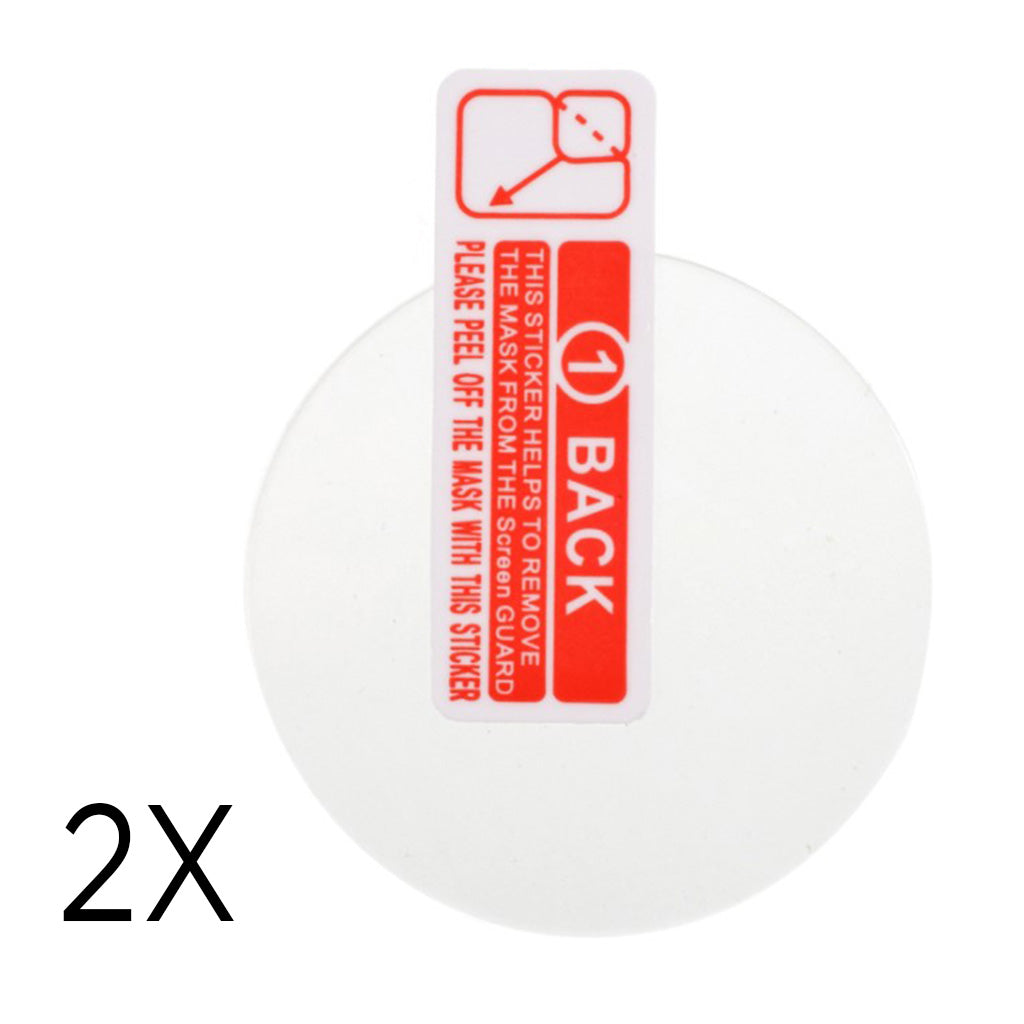 2stk Garmin Fenix 5X Hærdet Glas Skærmbeskytter - Gennemsigtig#serie_067