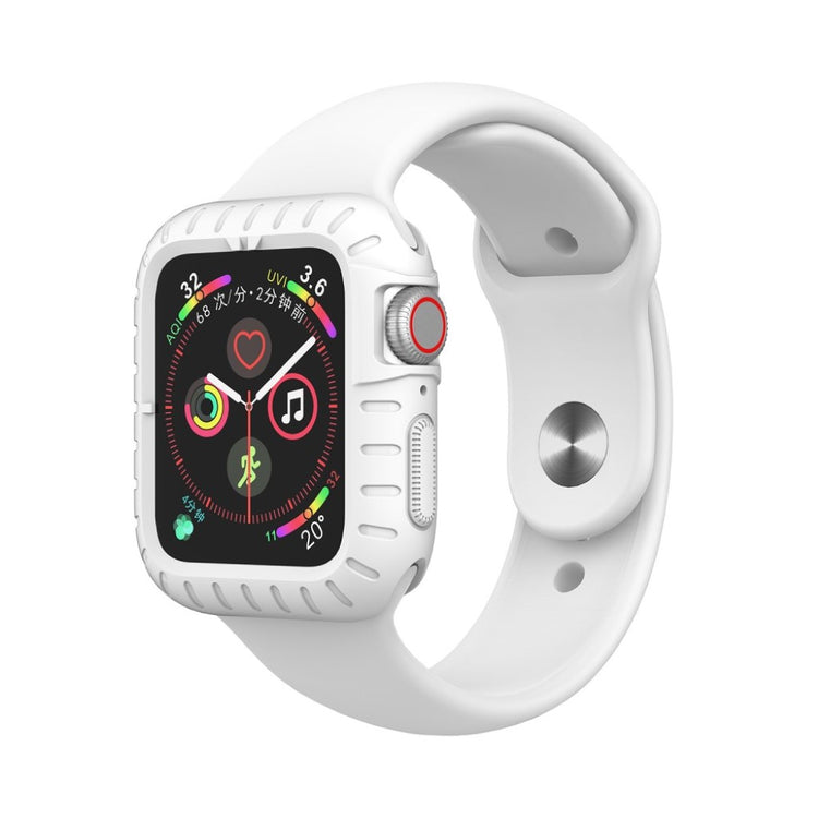 Mega Godt Apple Watch Series 5 40mm / Apple Watch 40mm Silikone Cover - Hvid#serie_2