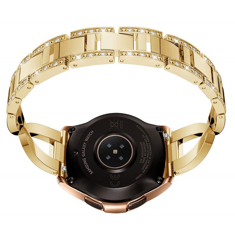 Super flot Universal Metal og Rhinsten Rem - Guld#serie_4