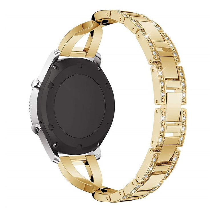 Super flot Universal Metal og Rhinsten Rem - Guld#serie_4