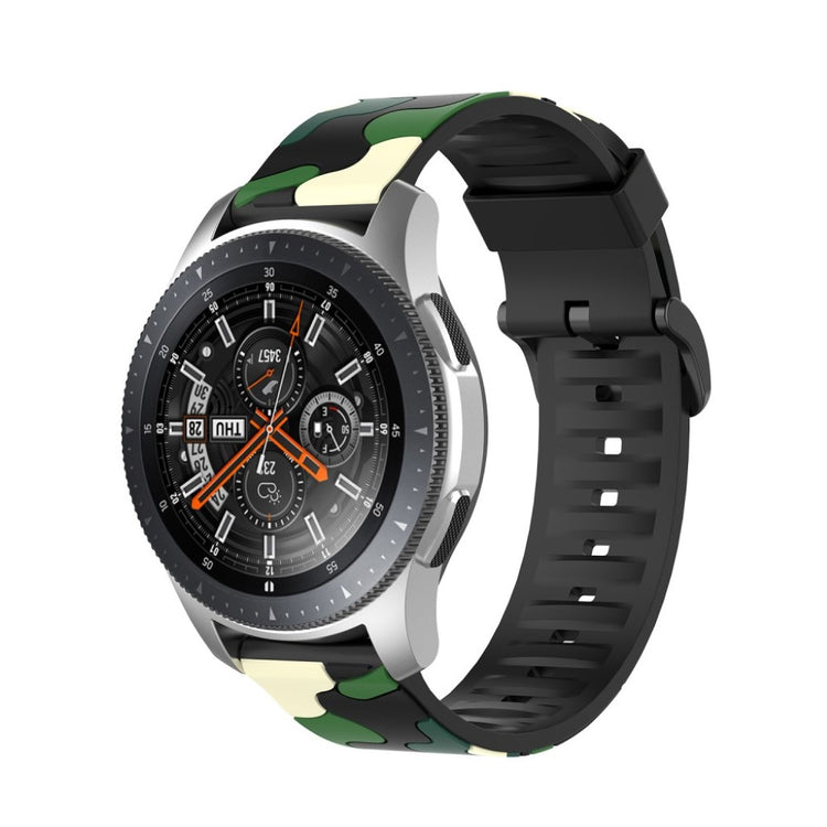 Samsung Galaxy Watch 3 (45mm) / Samsung Galaxy Watch (46mm) Silikone Rem - Grøn#serie_2