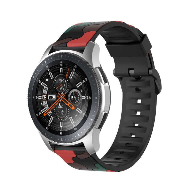 Samsung Galaxy Watch 3 (45mm) / Samsung Galaxy Watch (46mm) Silikone Rem - Rød#serie_4