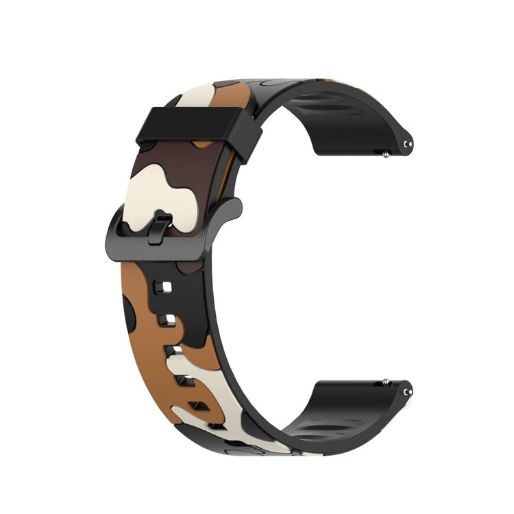 Samsung Galaxy Watch 3 (45mm) / Samsung Galaxy Watch (46mm) Silikone Rem - Brun#serie_5