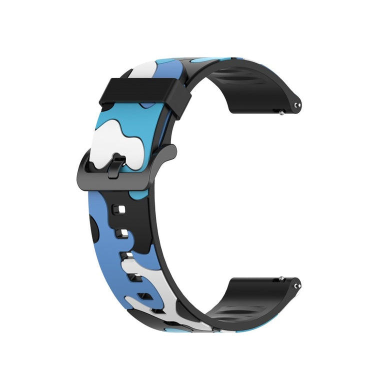 Samsung Galaxy Watch 3 (45mm) / Samsung Galaxy Watch (46mm) Silikone Rem - Blå#serie_6