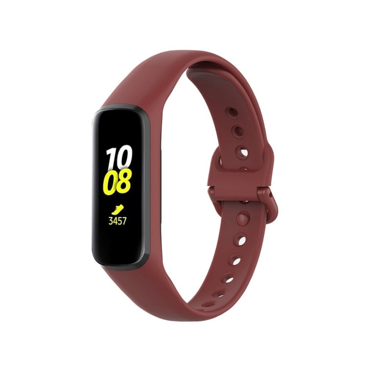 Vildt flot Samsung Gear Fit2 Silikone Rem - Rød#serie_6