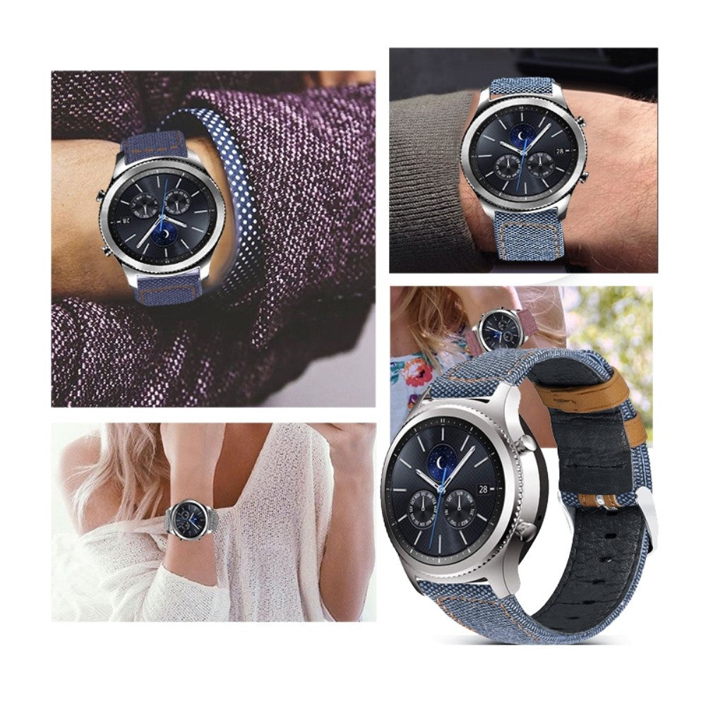 Meget fantastisk Universal Stof Urrem - Blå#serie_4