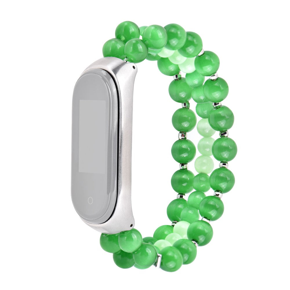 Klassisk Xiaomi Mi Smart Band 6 / Xiaomi Mi Band 5 Sten Rem - Grøn#serie_1