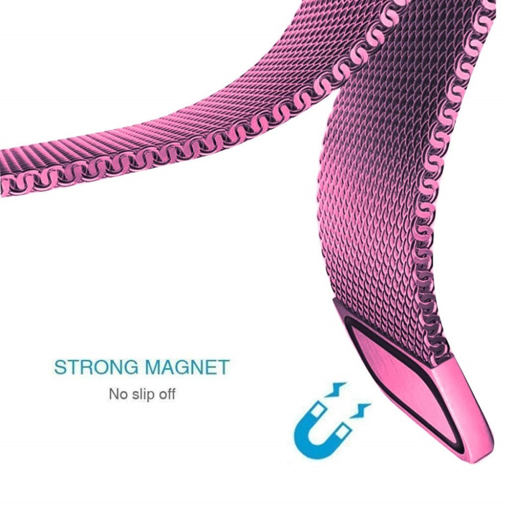 Rigtigt slidstærk Fitbit Inspire Silikone Rem - Lilla#serie_016