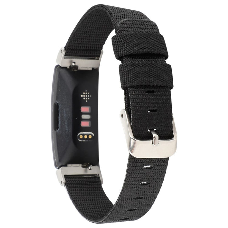 Super fantastisk Fitbit Inspire Nylon Rem - Sort#serie_1