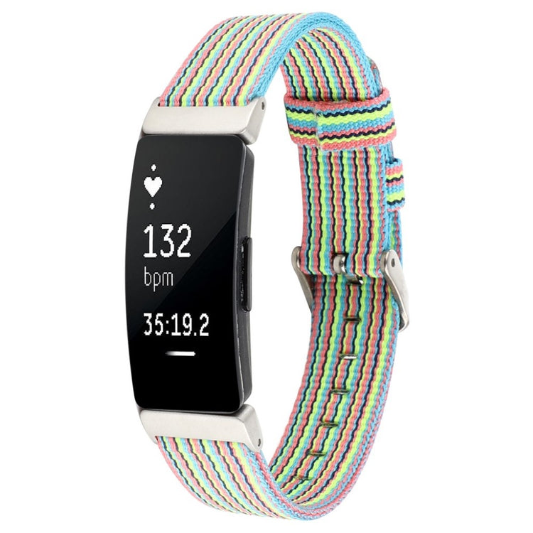 Super fantastisk Fitbit Inspire Nylon Rem - Flerfarvet#serie_7