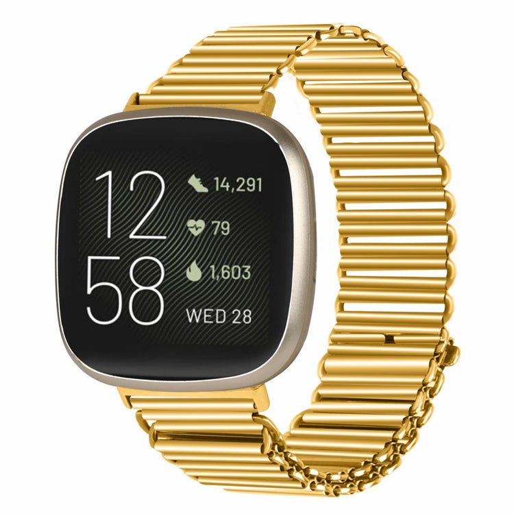 Helt vildt elegant Fitbit Sense 2 / Fitbit Versa 4  Rem - Guld#serie_2