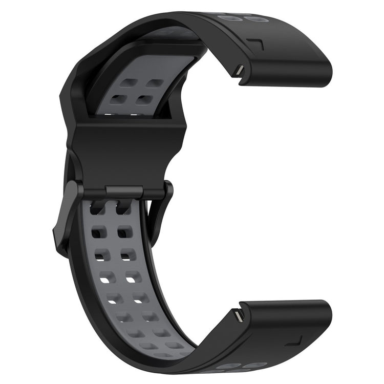 Udsøgt Universal Garmin Silikone Rem - Sort#serie_2