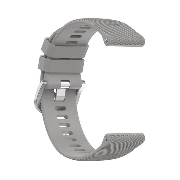 Meget slidstærk Universal Garmin Silikone Rem - Sølv#serie_2