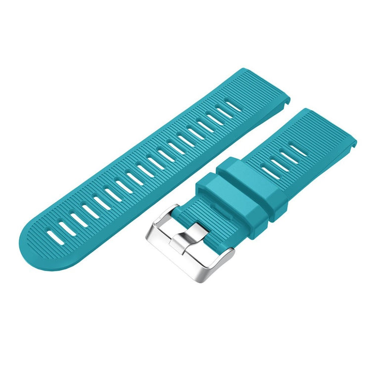 Tidsløst Garmin Fenix 5X Plus Silikone Rem - Grøn#serie_8