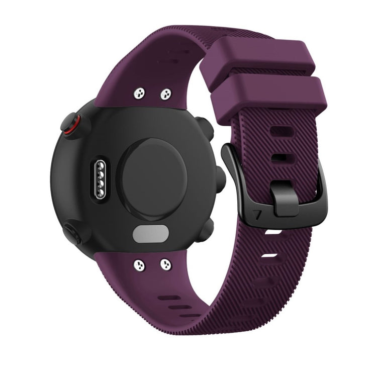 Sejt Garmin Forerunner 45S Silikone Rem - Lilla#serie_15