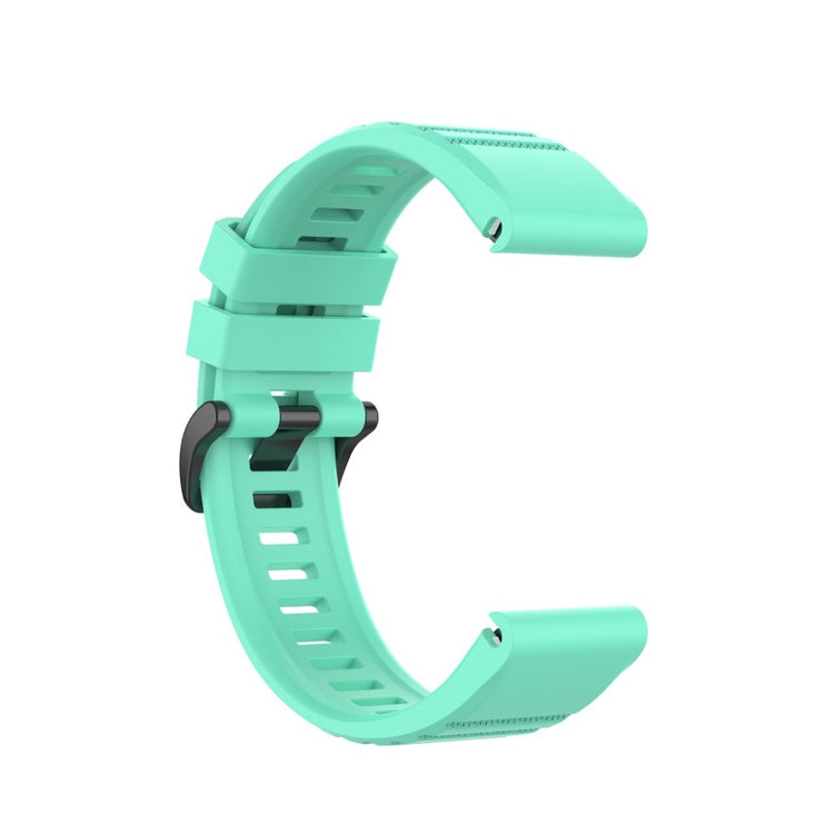 Mega kønt Garmin Fenix 6 Silikone Rem - Blå#serie_3