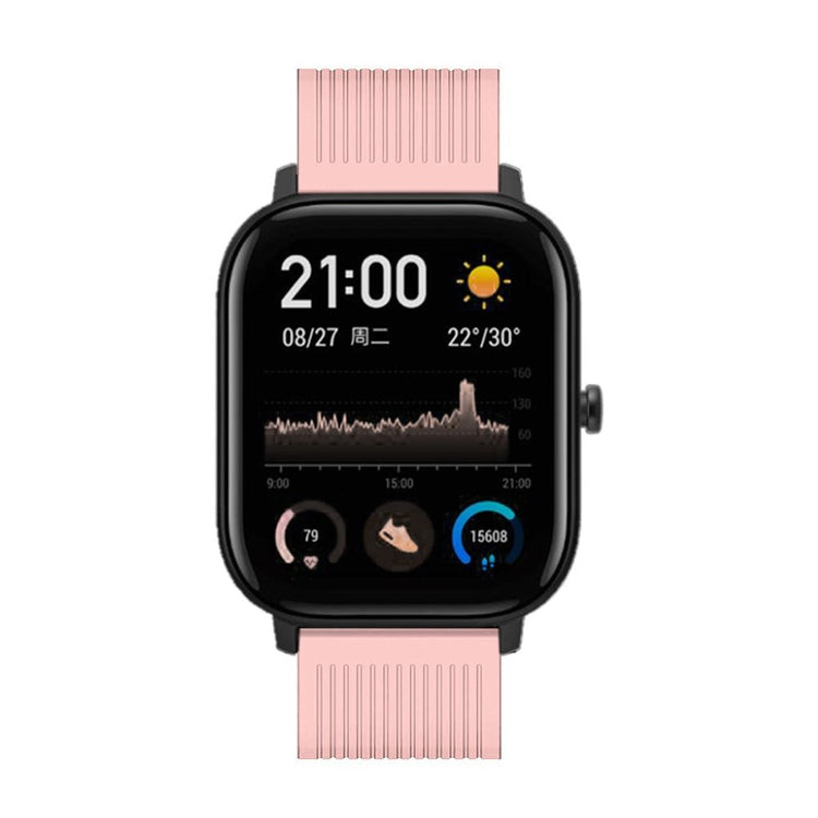 Super cool Amazfit Bip Lite Silikone Rem - Pink#serie_4