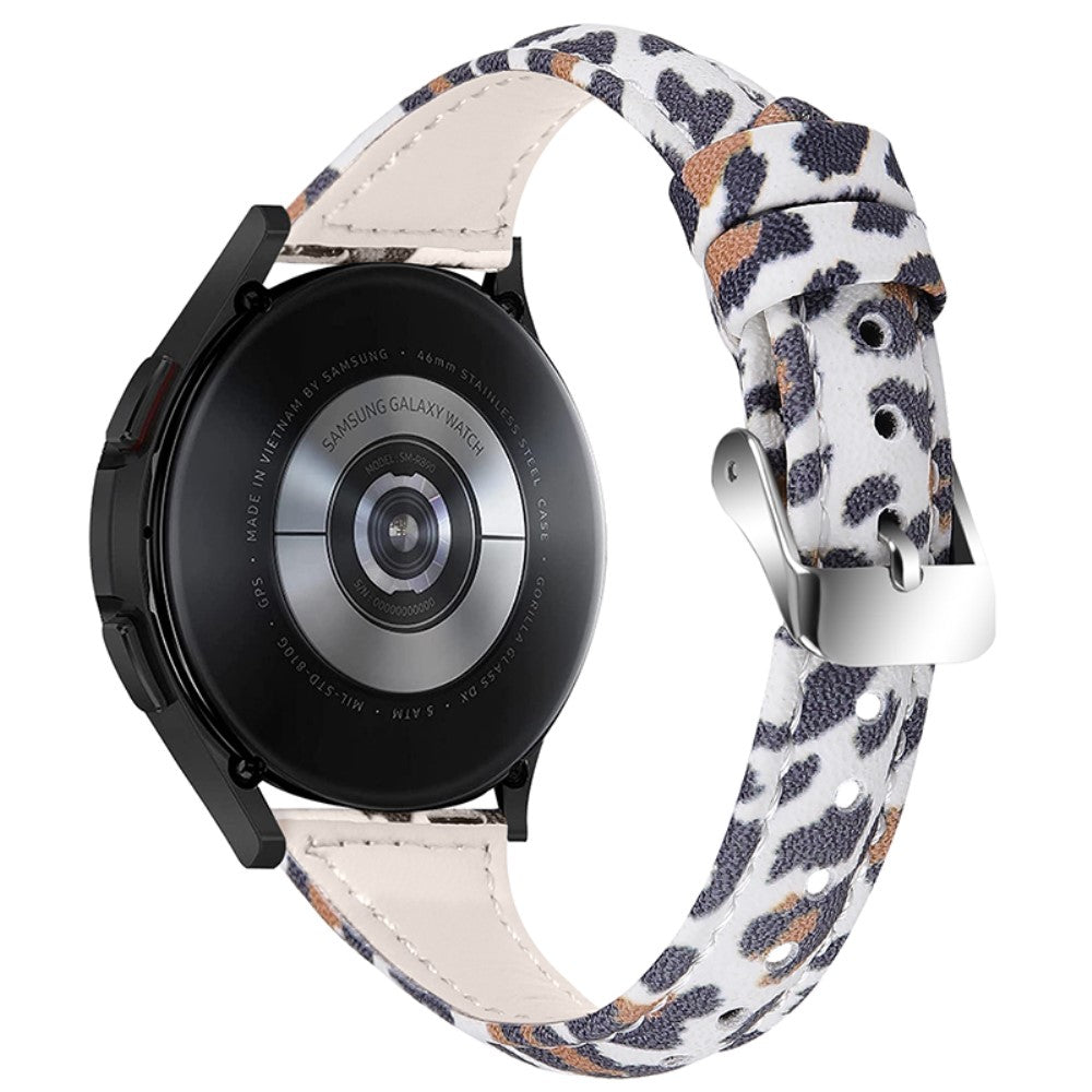 Haylou Solar LS05 / Xiaomi Mi Watch Color Sports Ægte læder Rem - Flerfarvet#serie_1